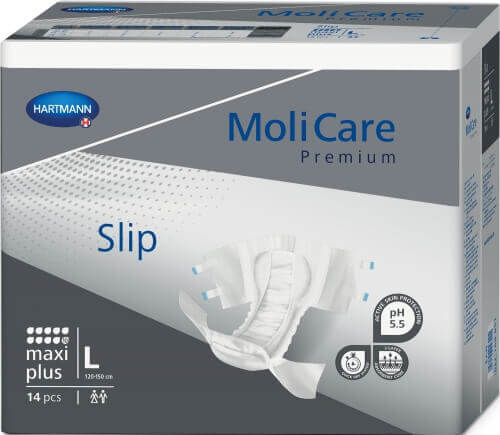 Molicare Premium Slip Maxi Plus 10 Gouttes HARTMANN – Change complet pour Incontinence lourde TAILLE L