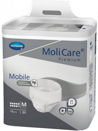 Molicare Premium Mobile 10 Gouttes HARTMANN – Slip Absorbant pour Incontinence lourde