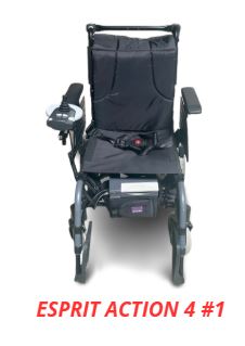 Fauteuil Roulant Electrique : INVACARE - Esprit Action 4 NG AA1